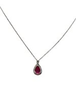 Collana Crivelli Donna RUBINO in Oro bianco Rubino 0.32 Ct 55186576 - 55186576
